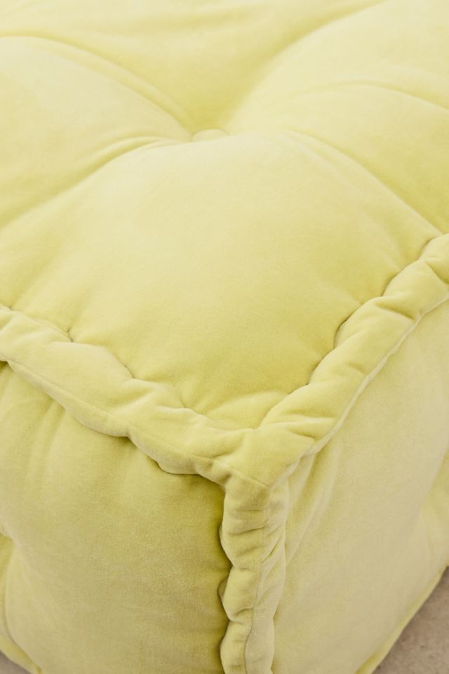 Reema Velvet Two-Seater Floor Cushion #5