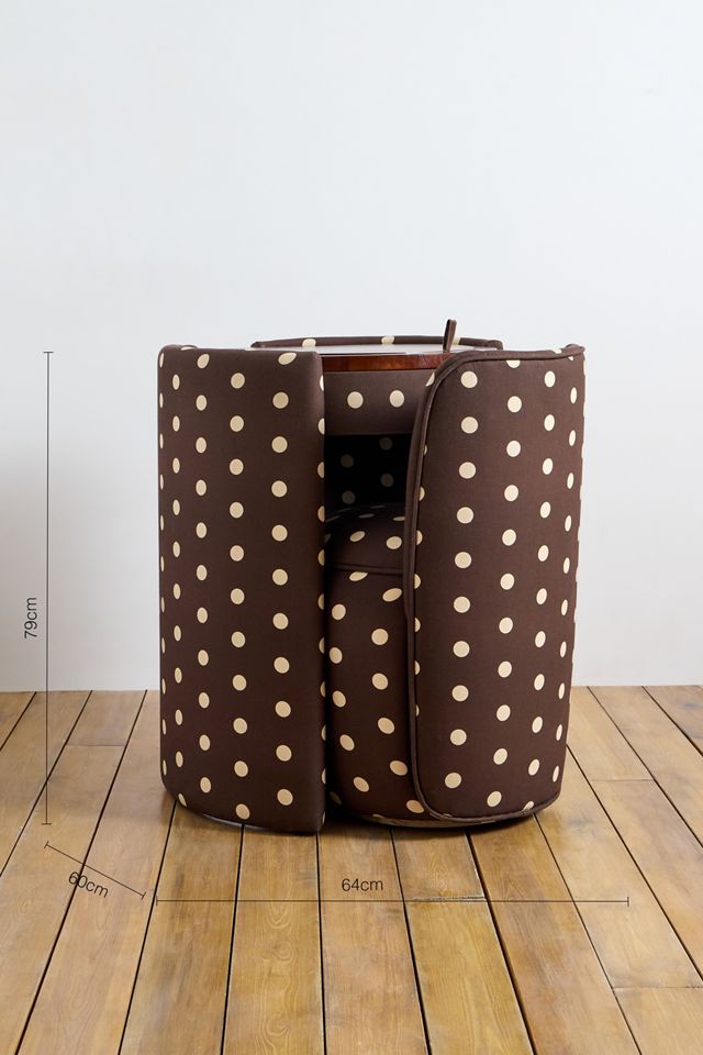Jane Brown Polka Dot Vanity And Chair #3
