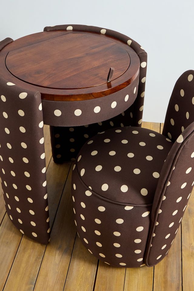 Jane Brown Polka Dot Vanity And Chair #5