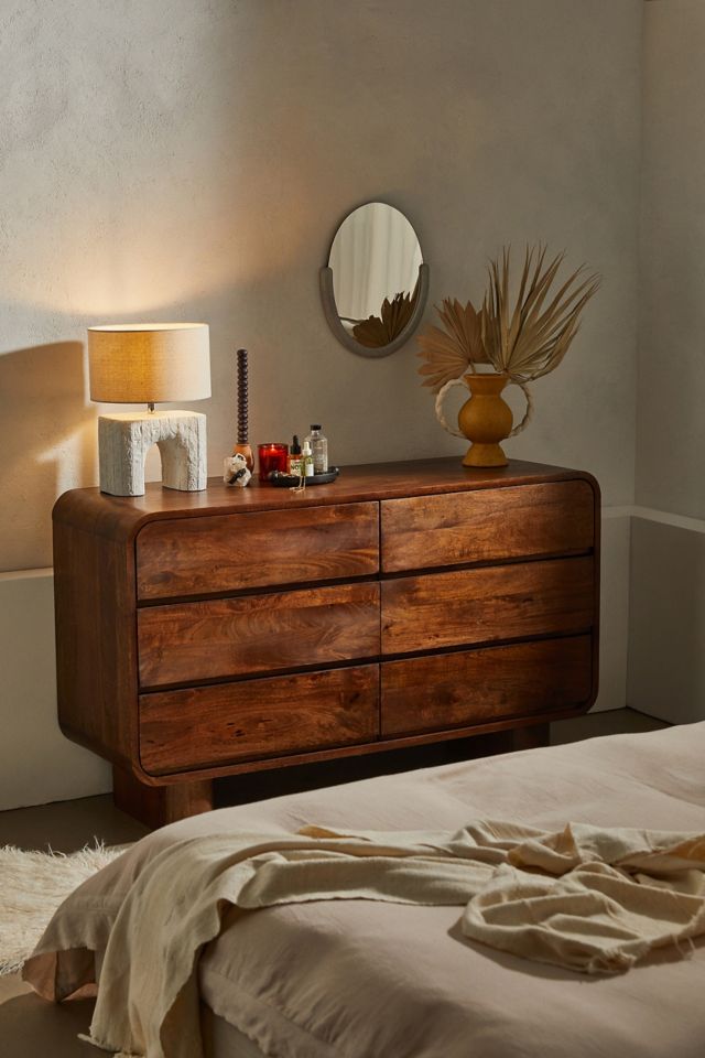 Modern deals brown dresser