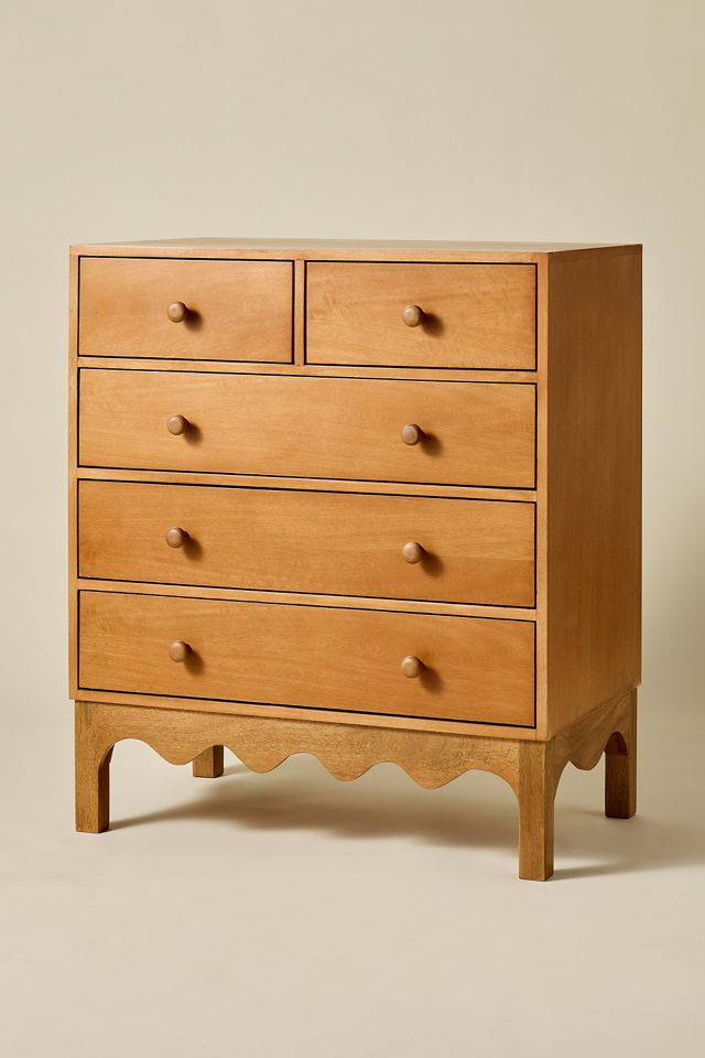 Everly Five Drawer Dresser