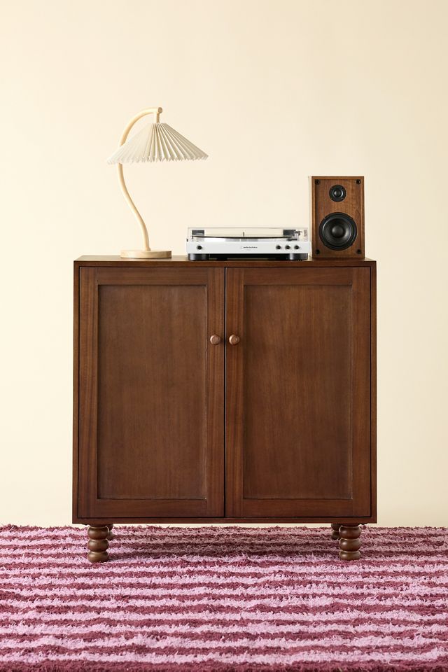 Clara 2-Door Wood Storage Cabinet #1