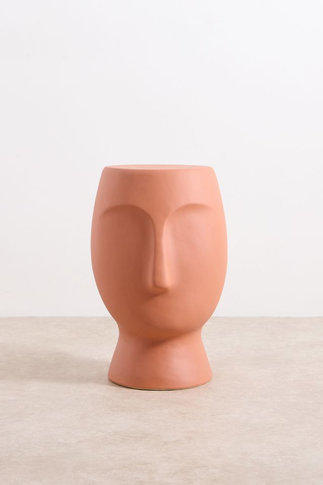 Ceramic Head Side Table #1