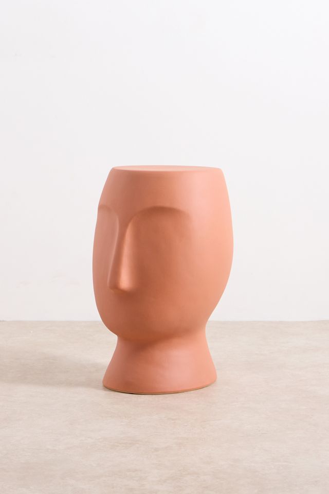 Ceramic Head Side Table #3