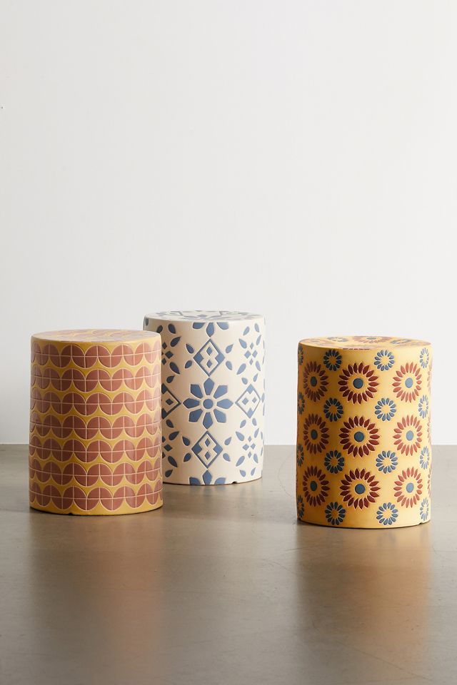 Tiled Side Table #4
