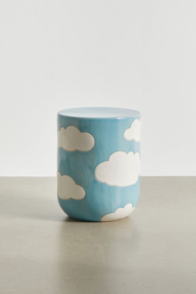 Cloud bedside outlet table