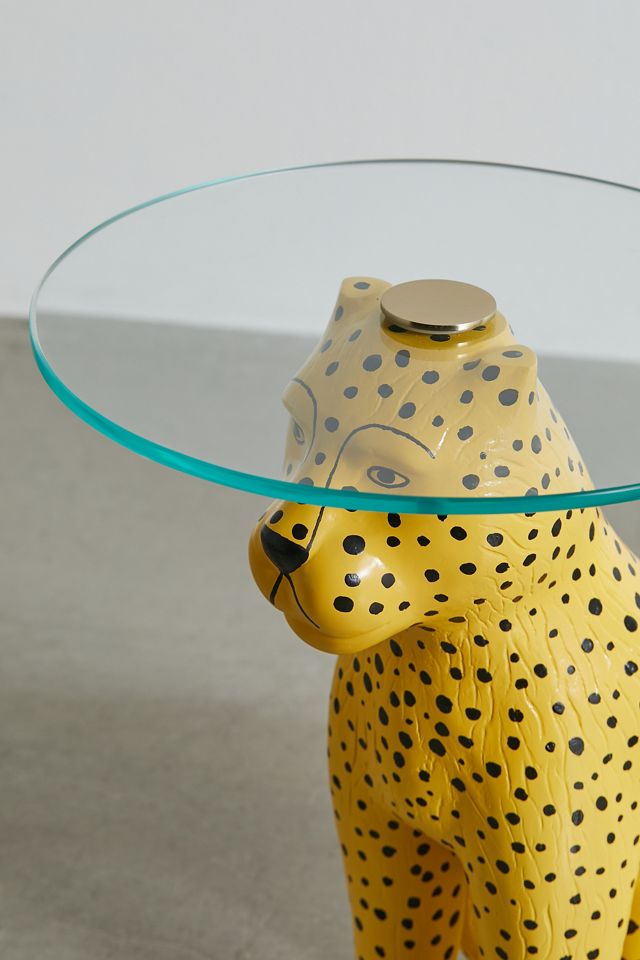 Leopard Side Table #3