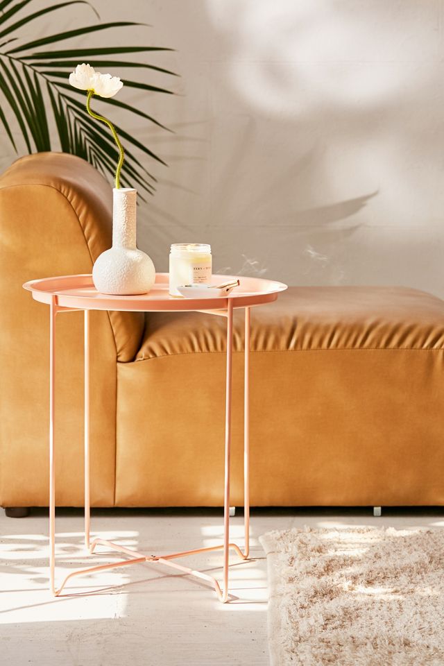 Metal Folding Side Table #1