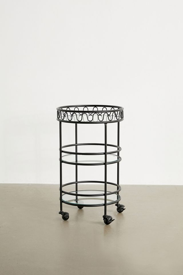 Squiggle Circle Bar Cart  #2
