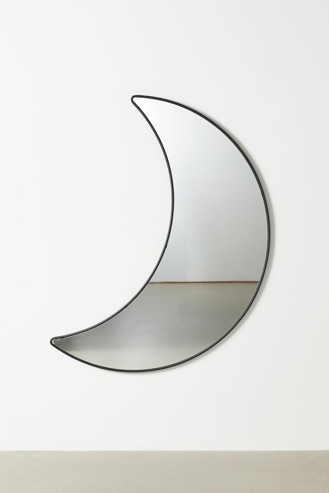 Crescent moon deals mirror