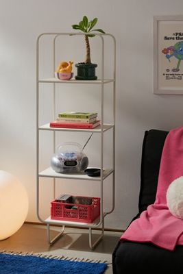 Alana White Narrow Bookcase