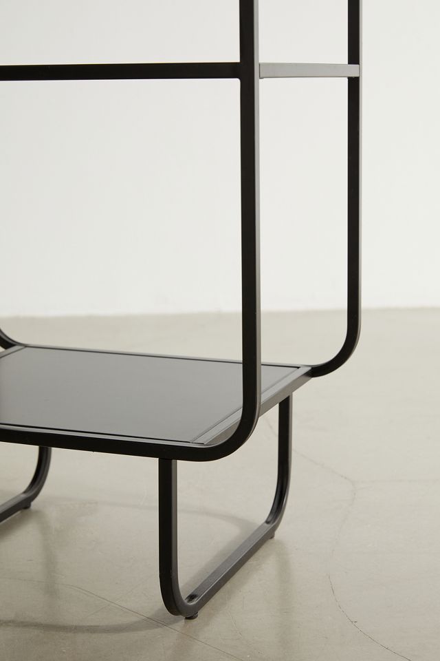 Alana Black Narrow Bookcase #4
