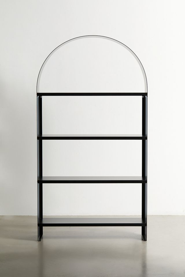 Mason Black Metal Bookshelf #1