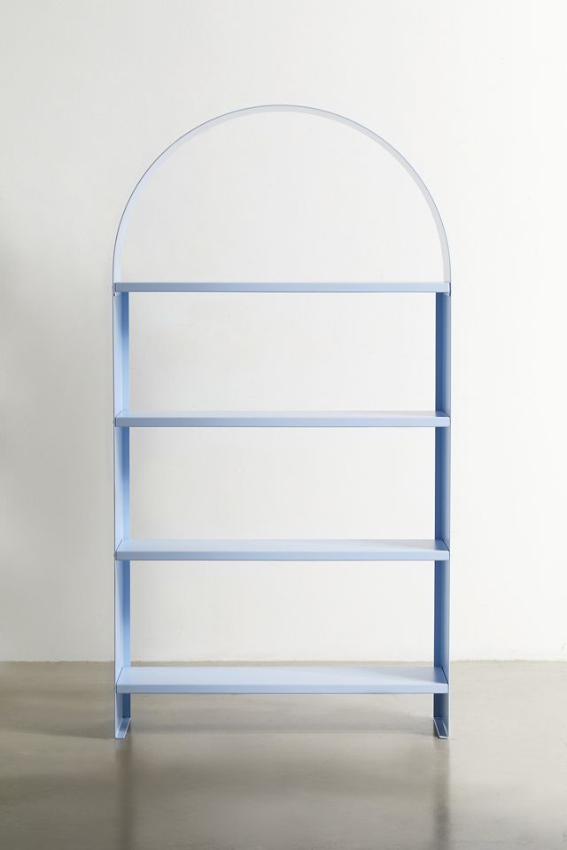 Mason Blue Metal Bookshelf #1