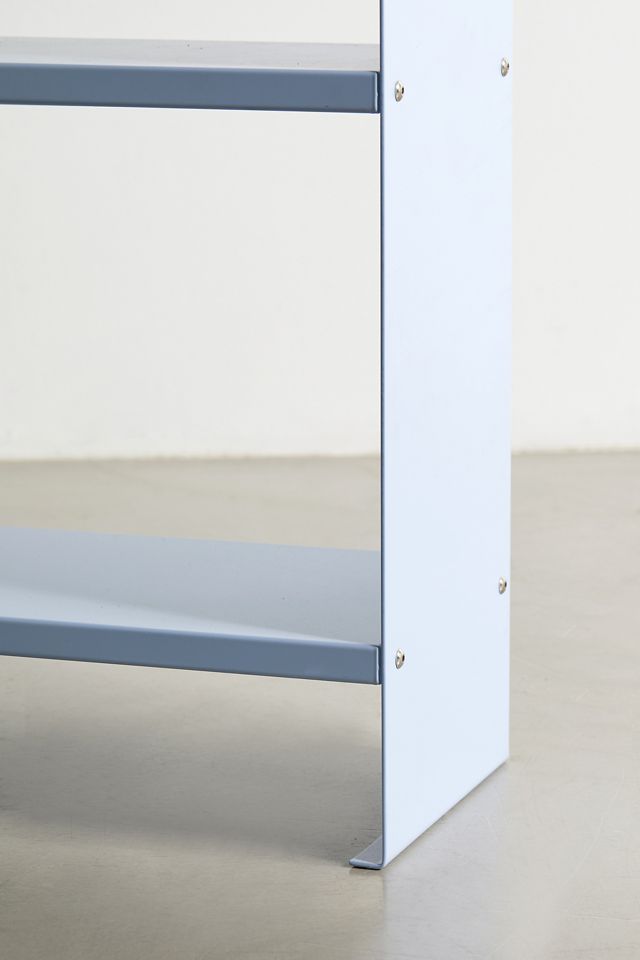 Mason Blue Metal Bookshelf #4