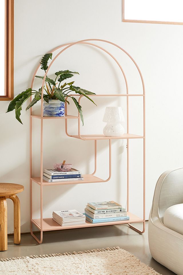 Kane Pink Bookshelf | Urban Outfitters UK