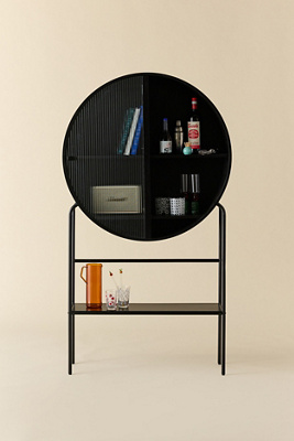 Lucie Black Cabinet - Black at Urban Outfitters