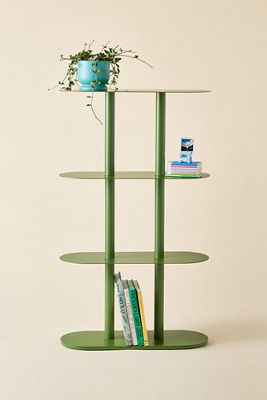 Ollie Green Tall Shelf