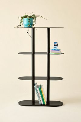 Ollie Black Tall Shelf