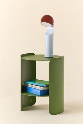 Mesa Auxiliar Verde Ollie