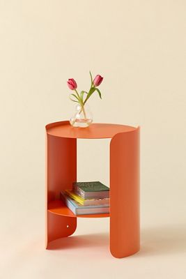 Ollie Orange Side Table