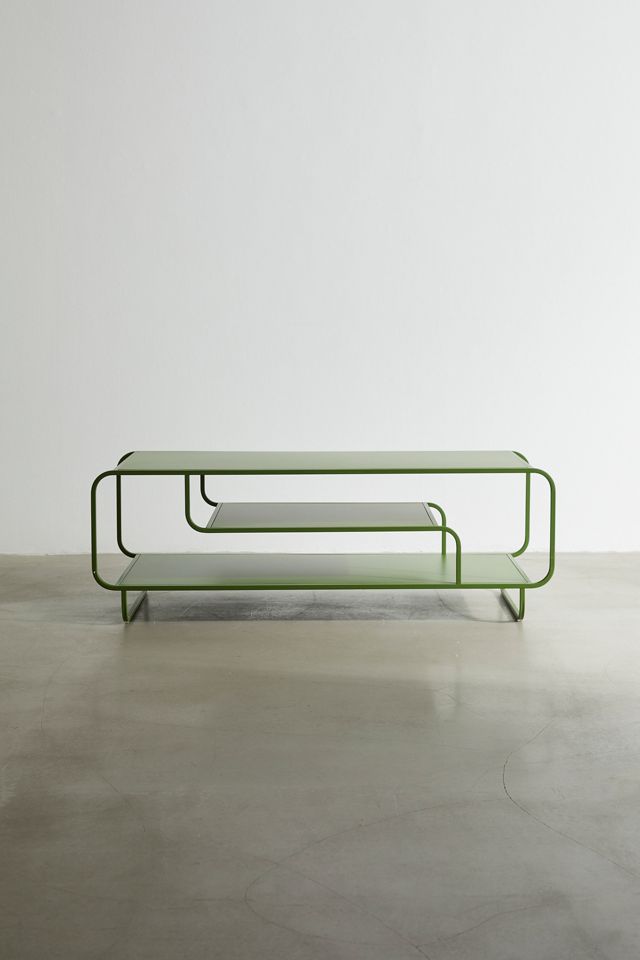 Alana Grüner Couchtisch #1