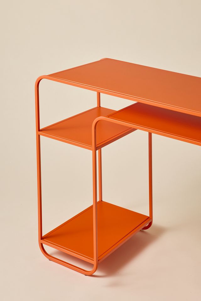 Alana Orangefarbener Schreibtisch #3