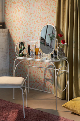 Aria Metal Vanity | Urban Outfitters UK