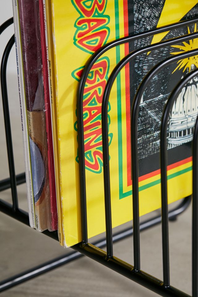 Lola Vinyl Metal Storage Rack #5