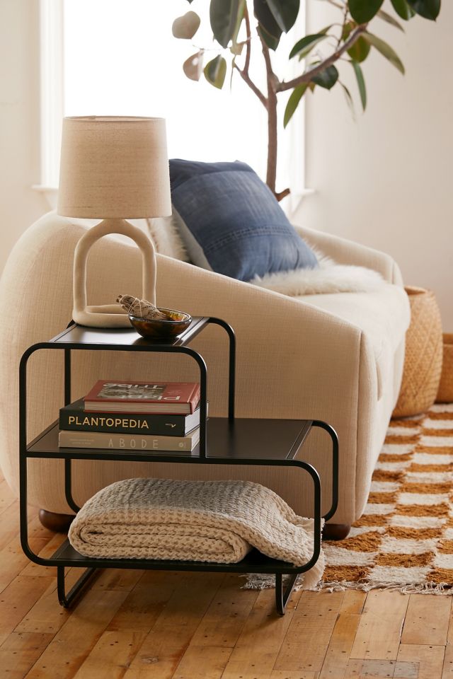 Alana Black Side Table