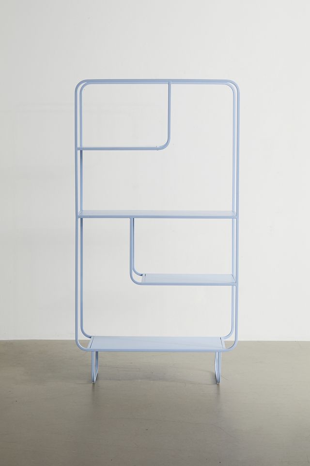 Alana Blue Bookcase  #1