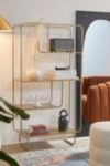 Alana Gold Bookcase | Urban Outfitters UK