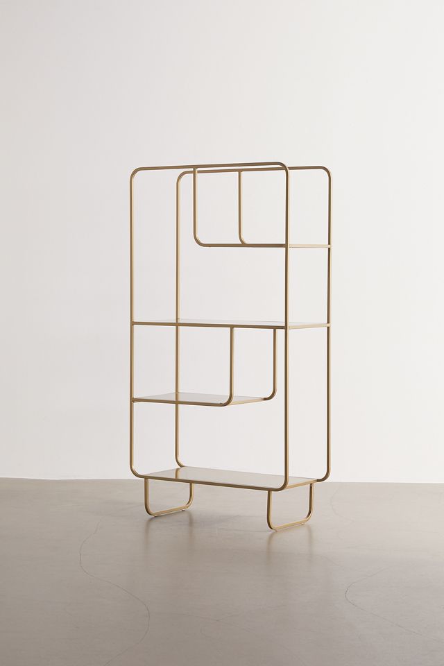 Alana Gold Bookcase  #2
