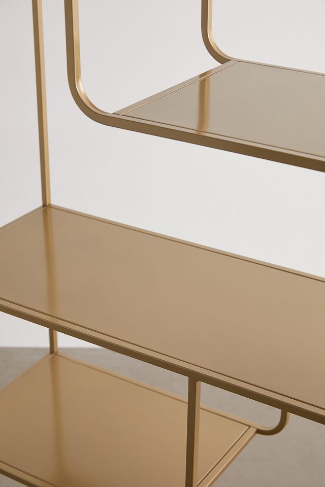 Alana Gold Bookcase  #3