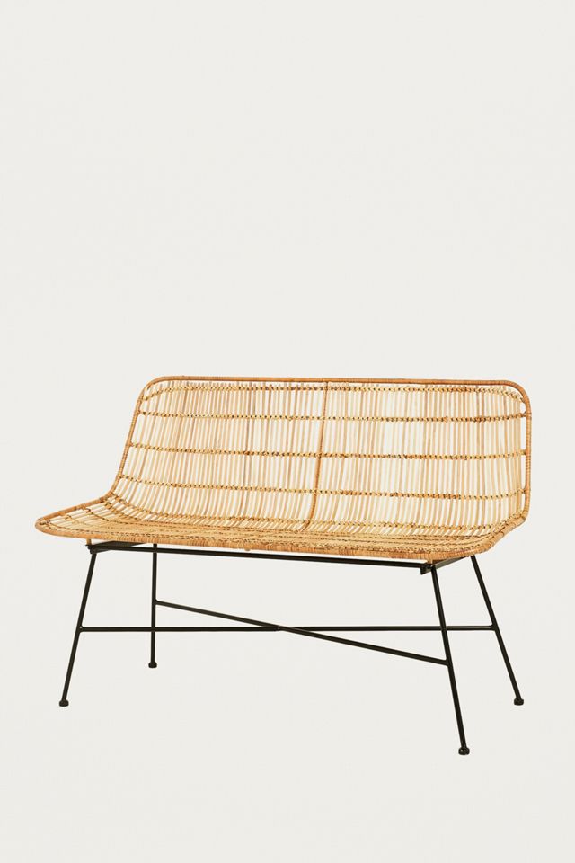 Dom Rattan Sofa #1