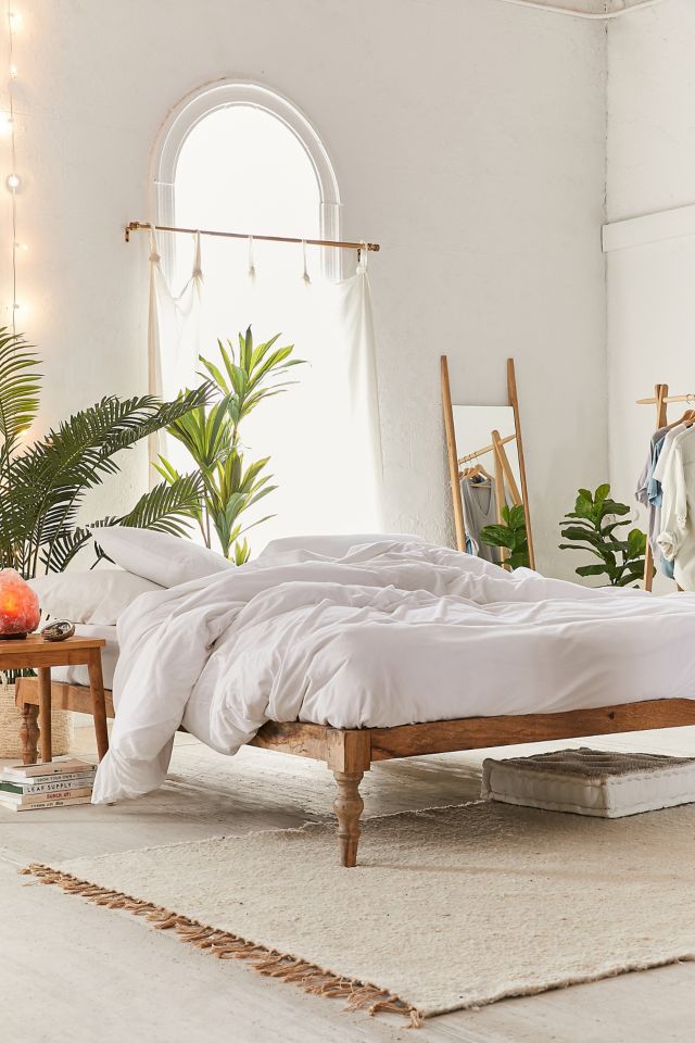 Bohemian king bed deals frame