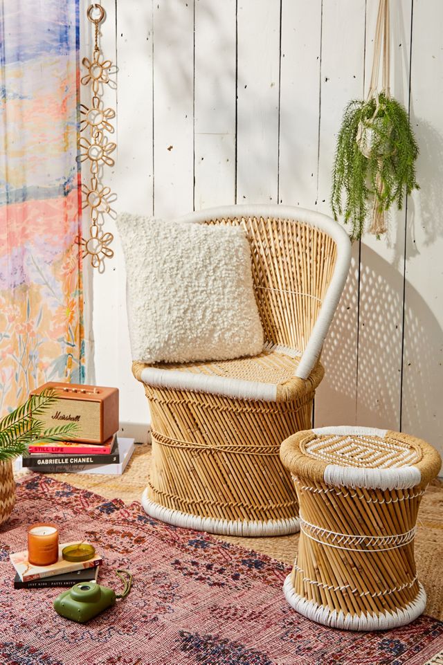 Urban outfitters rattan stool discount