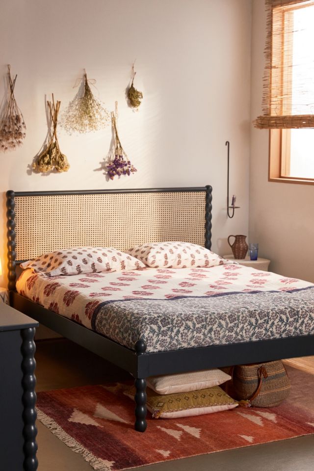 Urban outfitters rattan deals bed