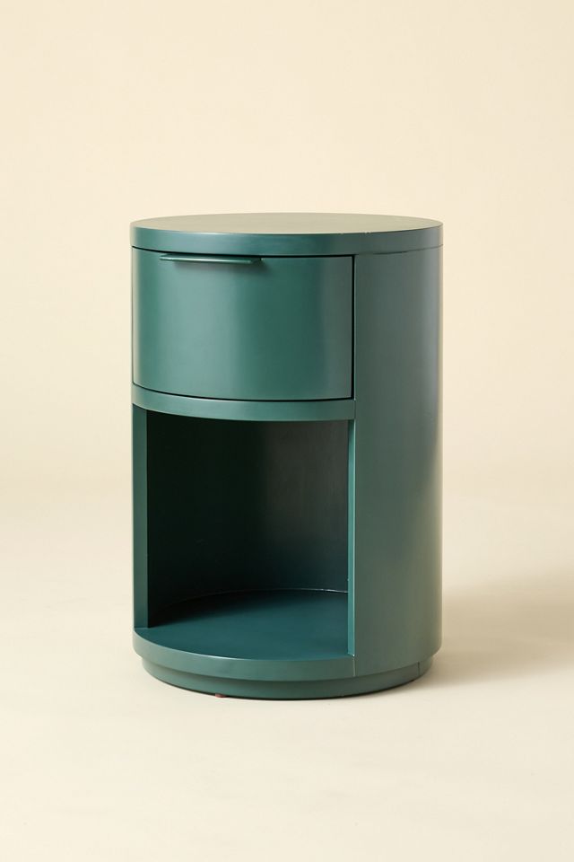 Kane Round Storage Nightstand #1