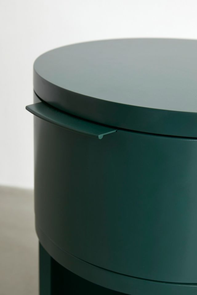 Kane Round Storage Nightstand #3