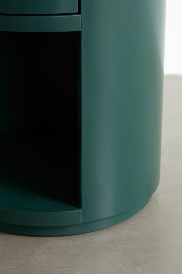 Kane Round Storage Nightstand #4