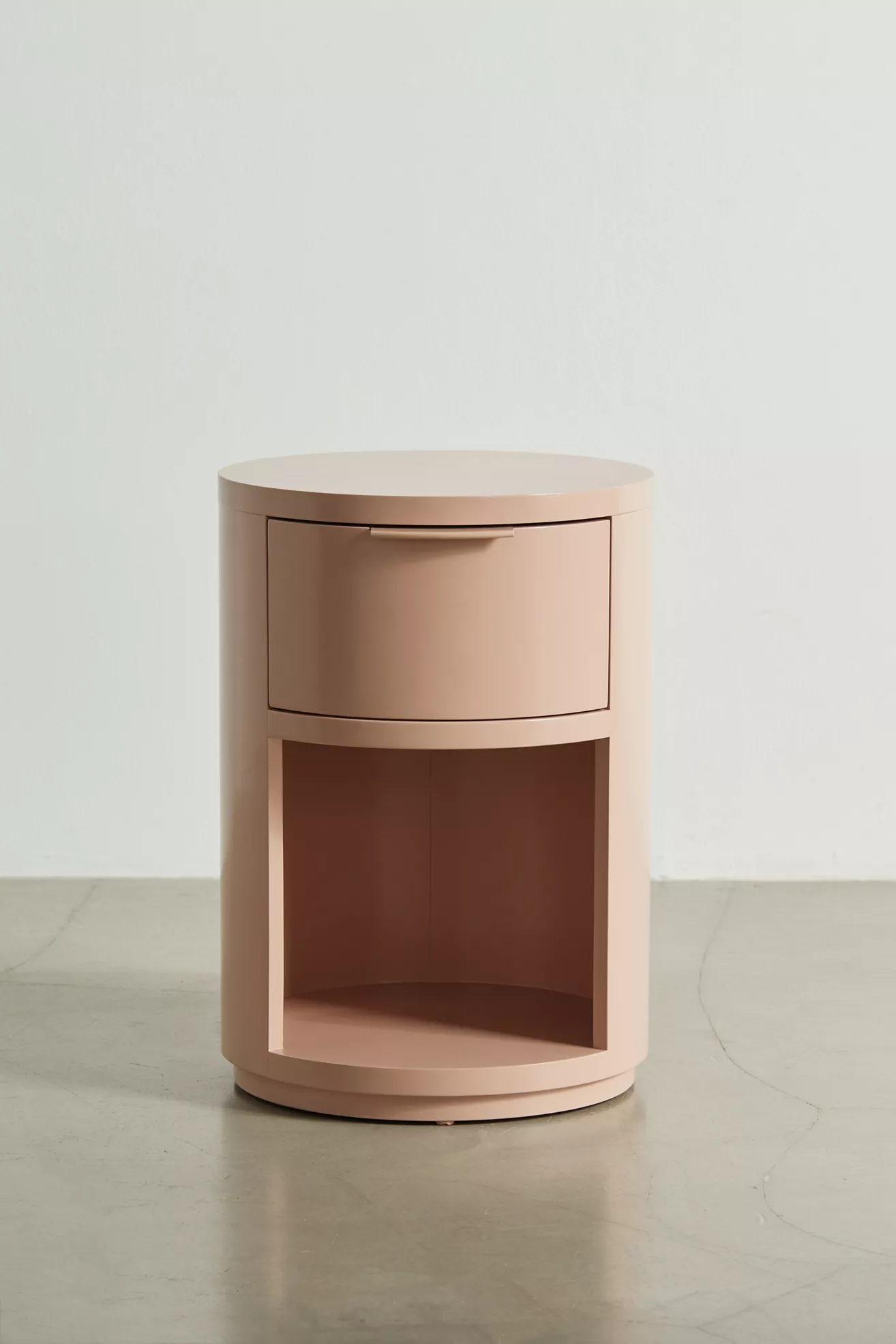 Kane Round Storage Nightstand | Urban Outfitters UK