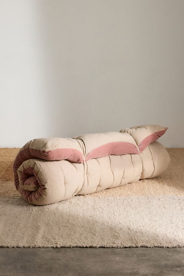 Washed Velvet Double Sleepover Mat #1