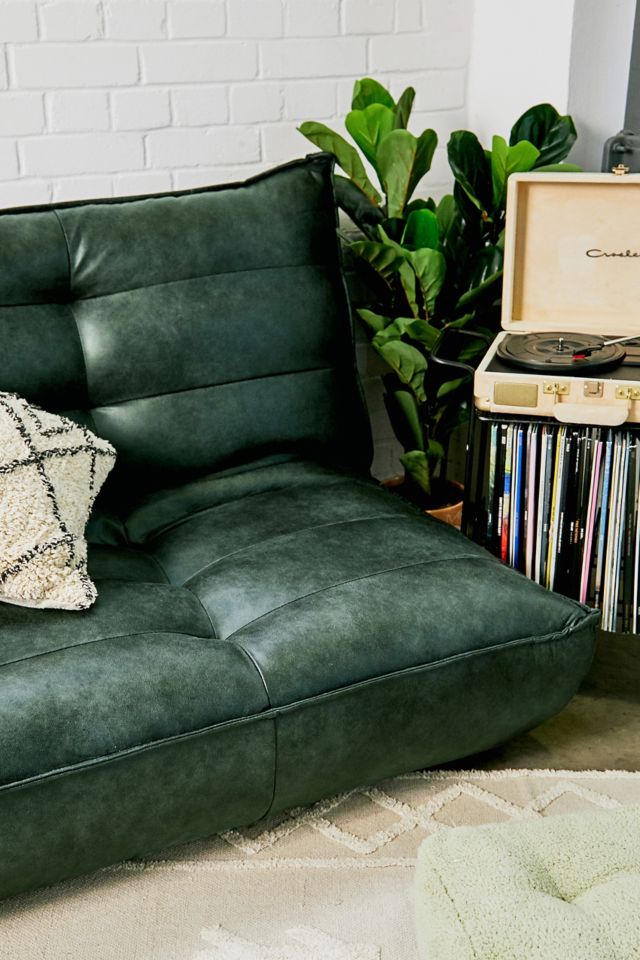 Urban outfitters clearance leather sofa