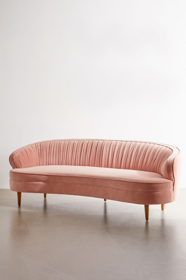 Urban outfitters pink deals couch