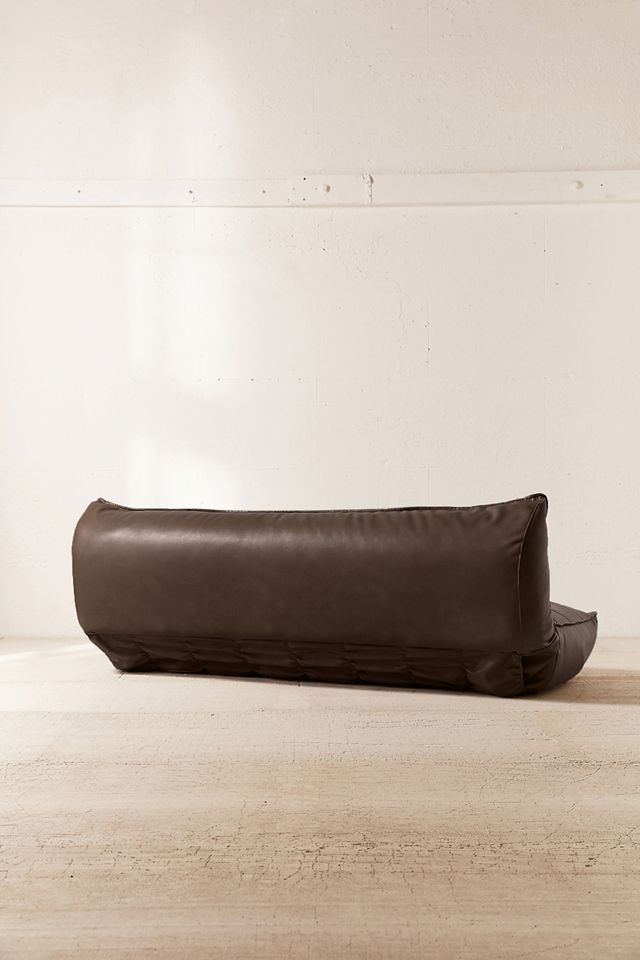 Greta Faux Leather XL Sofa Bed Urban Outfitters UK
