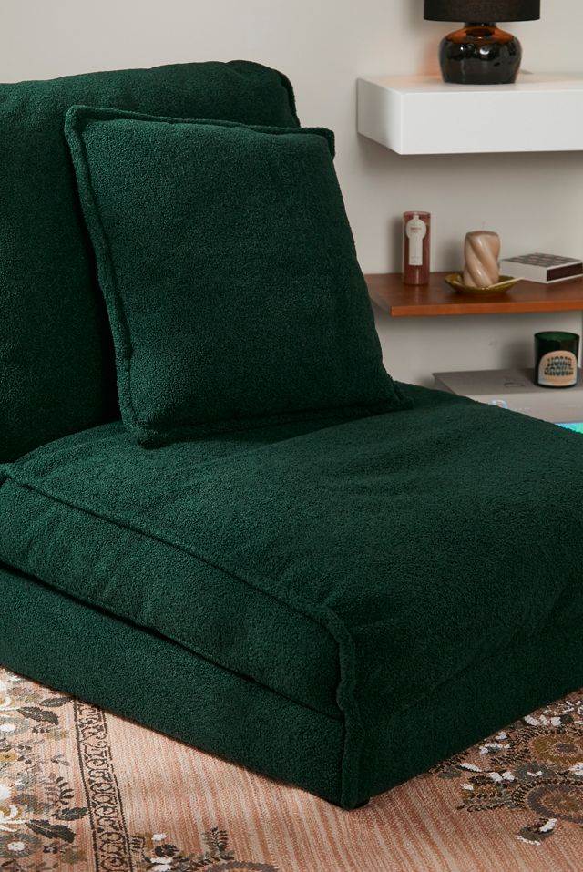 Keoni Green Boucle Single Sofa Bed #1