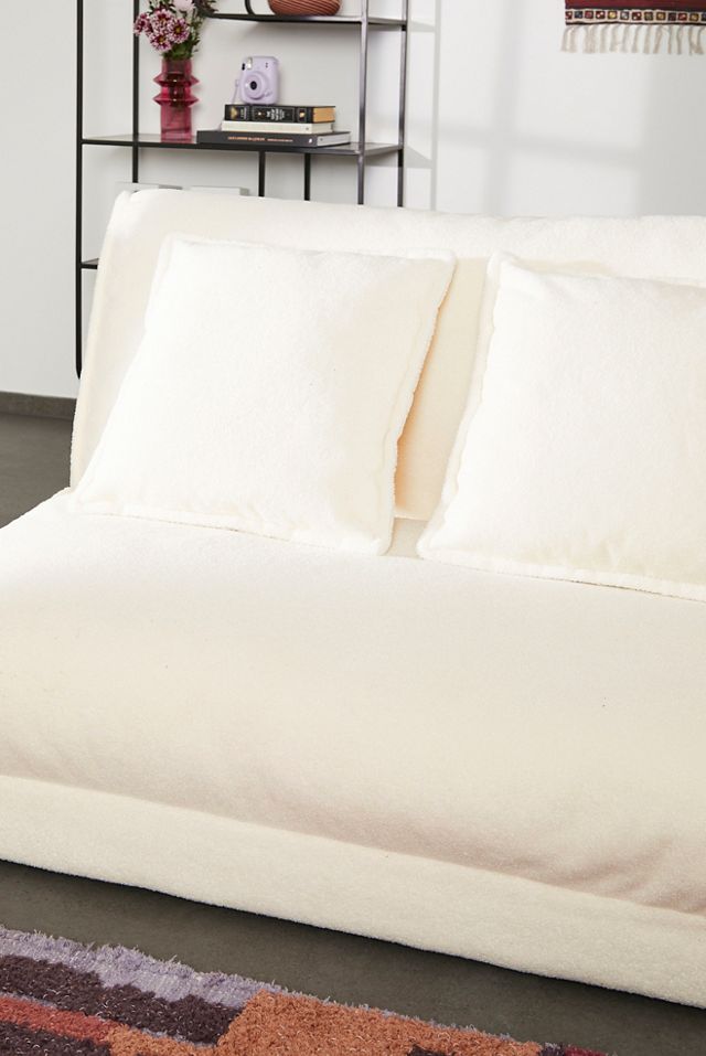 Keoni Cream Two-Seater Boucle Sofa Bed #1
