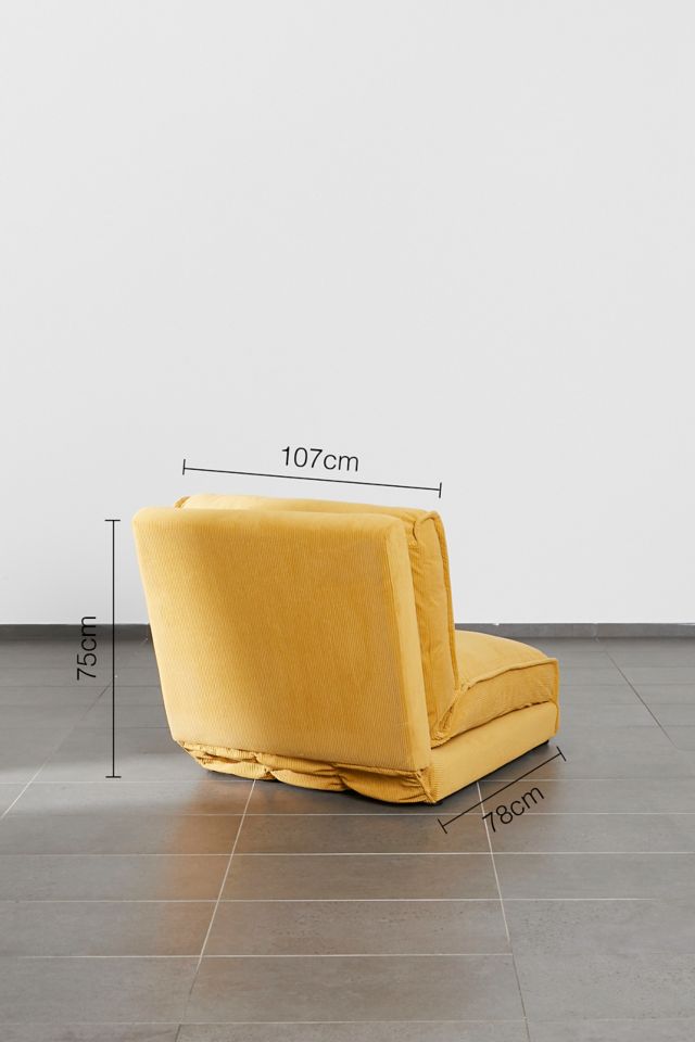 Yellow single deals seater sofa