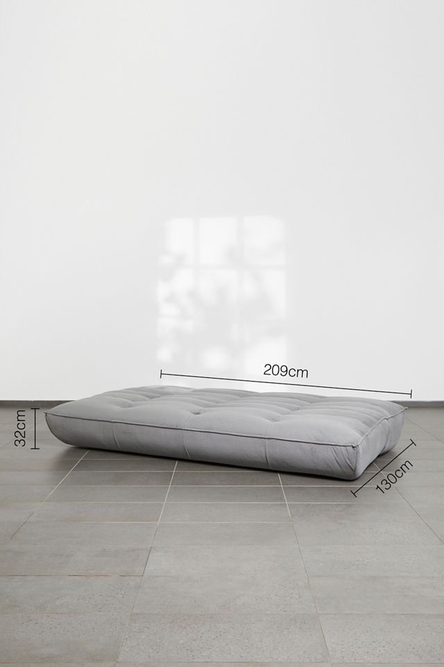 Greta Grey Corduroy XL Sofa Bed #4